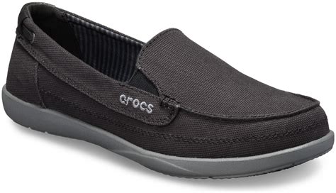 Shoes Crocs Womens Walu Canvas Loafer Clothing, Shoes & Jewelry Loafers ...