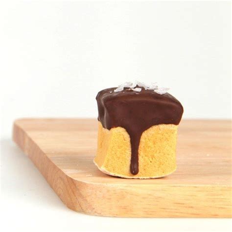 Chocolate-Dipped Salted Caramel Marshmallows | Recipe | Recipes with marshmallows, Salted ...