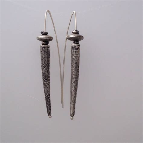 PMC Earrings | Pmc earrings, Metal clay, Precious metal clay