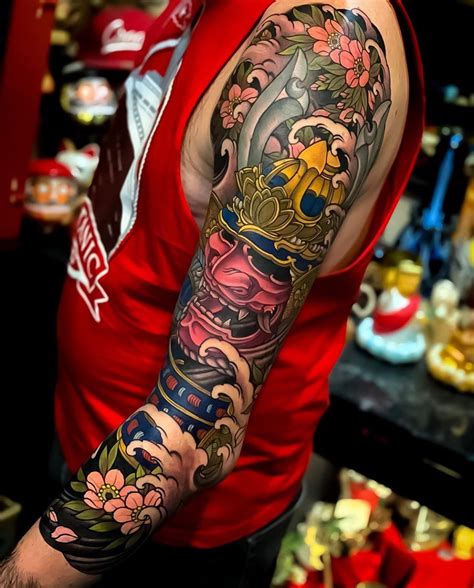 Japanese Ink on Instagram: “Wow! 4 beautiful sleeves by @chriscrookstattoo. Like always, swipe 👈 ...