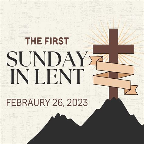 The First Sunday in Lent — Somerset Hills Lutheran Church