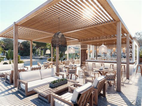 Beach Bar design for Pyramisa Beach Resort in Hurghada on Behance