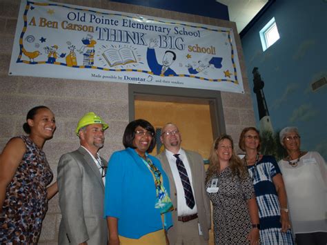 Old Pointe Elementary School Reading Room Opening - Carson Scholars Fund