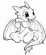 Coloring Pages Of Cute Baby Dragons sketch template