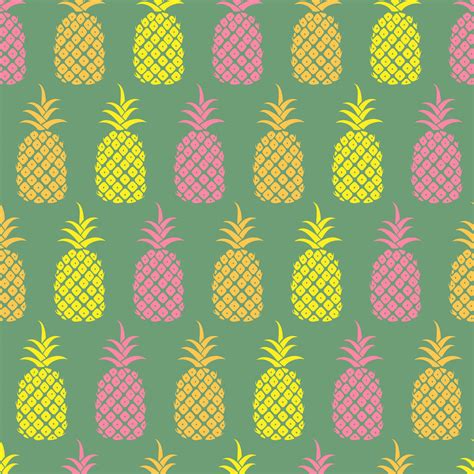 Pineapple Wallpaper Pattern Free Stock Photo - Public Domain Pictures