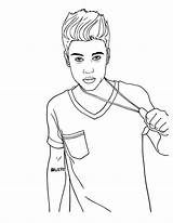 Justin Bieber Coloring Pages At GetColoringscom  Free Printable sketch template