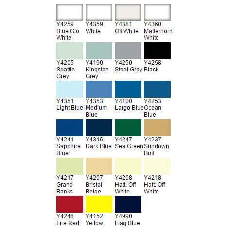 Interlux Boat Paint Color Chart