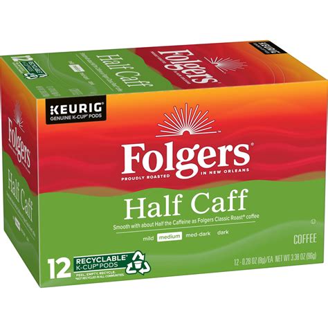 Half Caff Coffee K-Cup® Pods | Folgers®