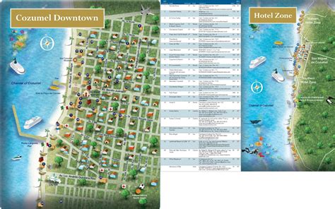 Introducir 75+ imagen map of resorts in cozumel mexico - Abzlocal.mx