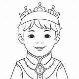 Prince coloring Pages – Coloring Corner sketch template