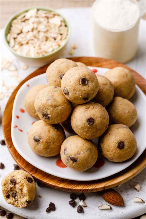 No Bake Oatmeal Cookie Protein Balls (These are Irresistible) - Healthy ...