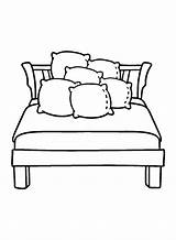 30  Bed Coloring Pages Free Printable PDF & Online sketch template