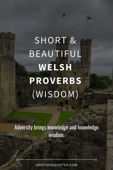 39 Short & Beautiful Welsh Proverbs (WISDOM)