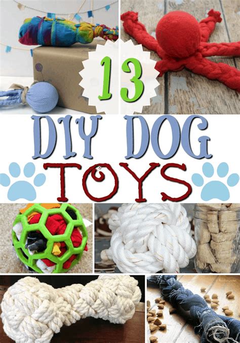 13 Homemade DIY Dog Toys