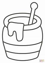 Honey Pot coloring Page  Free Printable Coloring Pages sketch template
