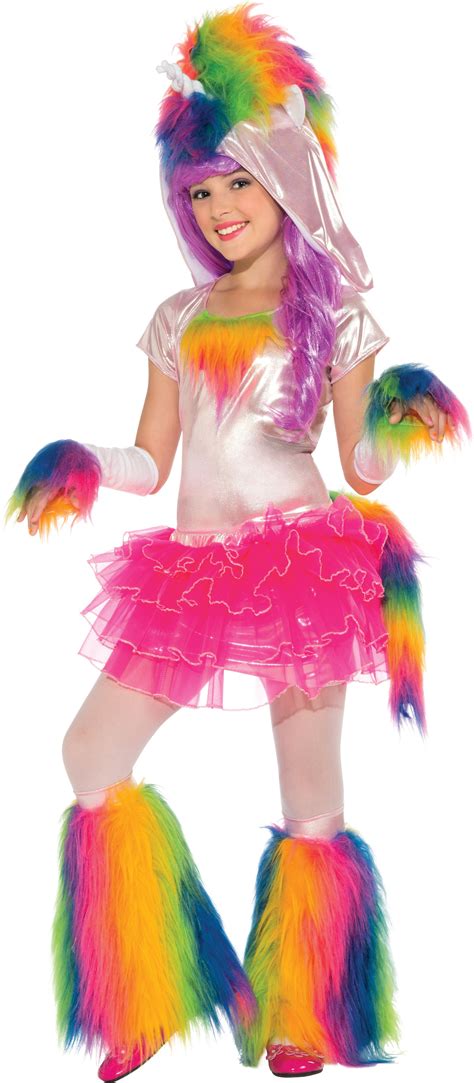 Rainbow Unicorn Costume Children Size Small (4-6) 886609S | Unicorn costume kids, Halloween ...