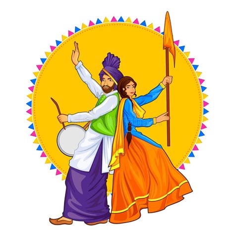 Punjabi Bhangra Dance Stock Illustrations – 1,170 Punjabi, 44% OFF