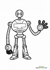 The Wild Robot  Coloring Pages For Kids sketch template