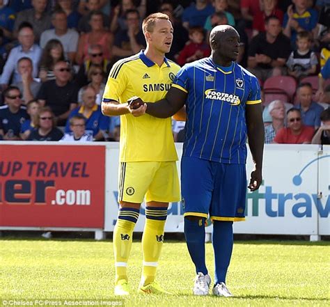 Adebayo Akinfenwa hits beast mode for AFC Wimbledon against Chelsea | Daily Mail Online