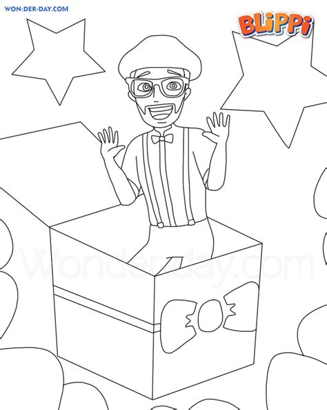 Blippi Coloring Pages Coloring Pages