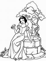 Snow White Coloring Pages For Kids  Nation sketch template