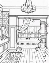 Bathroom Coloring Pages sketch template