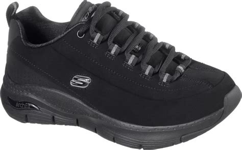 Skechers Arch Fit Metro Sky Black | Womens Trainers | Wynsors