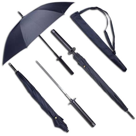 Concealed Umbrella Sword - Self Defense Umbrellas - Black Umbrella Sword