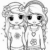Kolorowanki BFF Best Friends Forever 14 sketch template