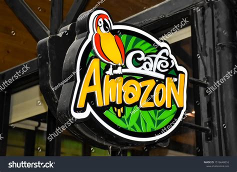 Ayutthaya-thailand 28092019 Cafe Amazon Logo Sign Stock Photo ...