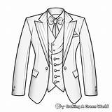 Suit Coloring Pages  Free & Printable sketch template