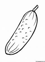 Cucumber Coloring Pages Printable For Free Download sketch template