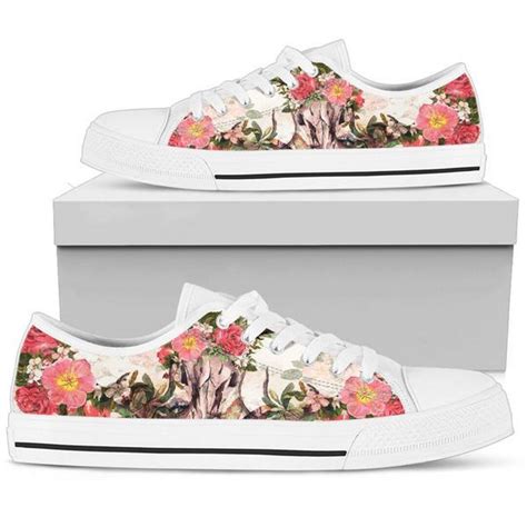 Floral Womens Floral Sneakers, Converse Style Shoes Gifts Mothers Day ...