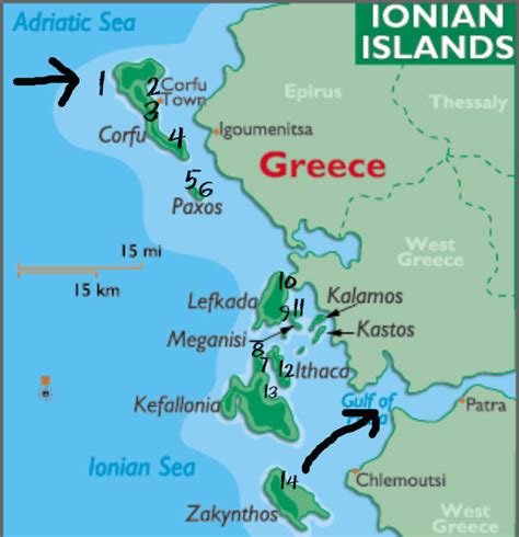 Sailing around the Greek Ionian Islands for a month - Sailing Britican