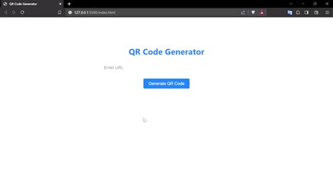 GitHub - Anujsd/qr-code-front-end