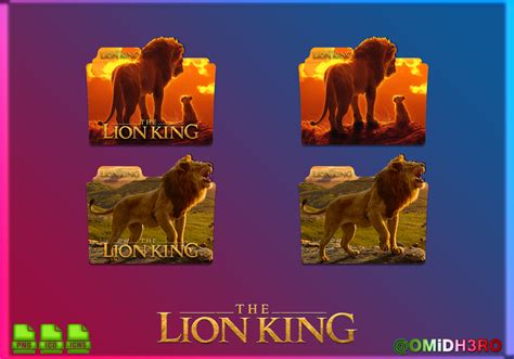 The Lion King Folder Icon by OMiDH3RO on DeviantArt