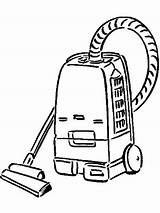 Vacuum Cleaner coloring Pages sketch template