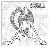 Dibujo Para Colorear  Melman la Jirafa sketch template