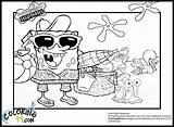 Lego Spongebob Coloring Pages sketch template