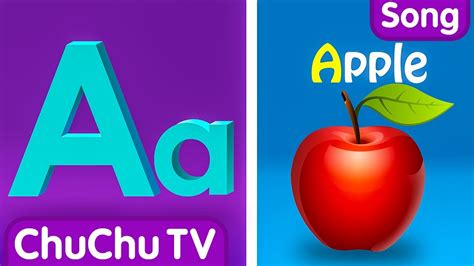 Phonics Song with TWO Words - A For Apple - ABC Alphabet Songs with ...