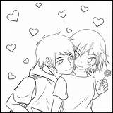 Furry Couple Coloring Pages sketch template