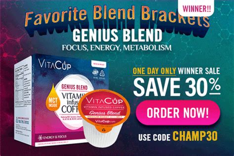 VitaCup - Vitamin Coffee & Tea Pods | Single Serve Healthy Coffees