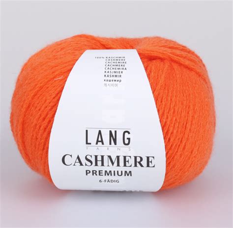 Cashmere Premium Lang Yarns 159 ORANGE | online bestellen