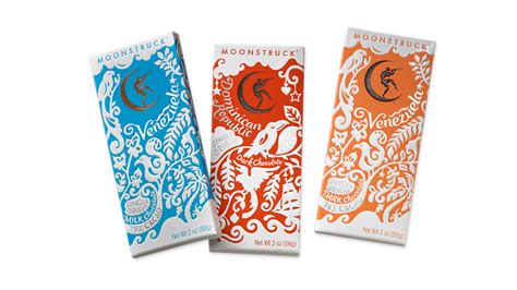 Moonstruck Chocolate Packaging