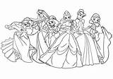 Prinzessin Ausmalbilder  Disney Princess coloring Pages sketch template