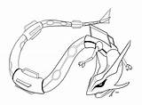 Pokemon Rayquaza Coloring Pages  Home sketch template