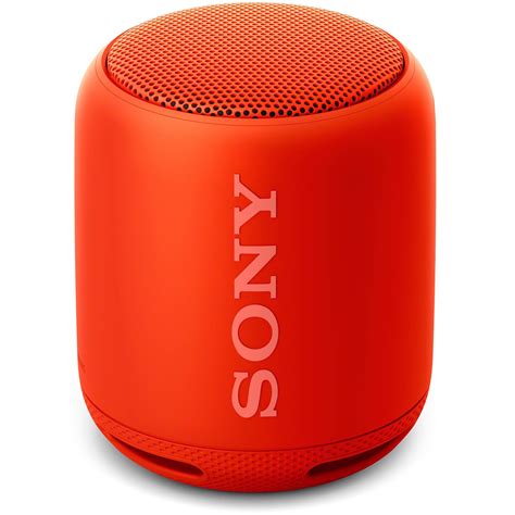 Sony SRS-XB10 Bluetooth Speaker (Red) SRSXB10/RED B&H Photo Video