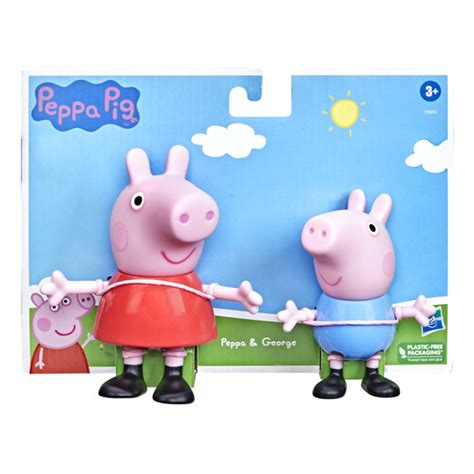 Peppa Pig - Peppa and George Set - Lucky Duck Toys