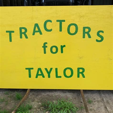 Tractors for Taylor