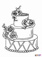 30  Wedding Cake Coloring Pages Free Printable PDF & Online sketch template